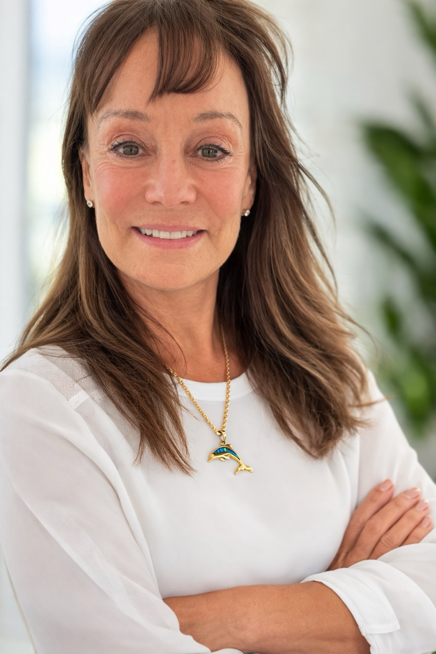 Photo of Karola Crawford in white blouse