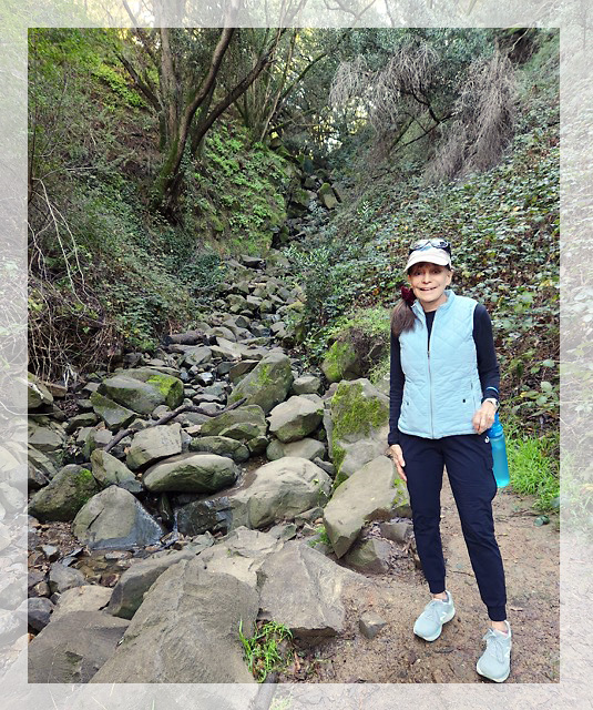 Karola Crawford on an outdoor hike